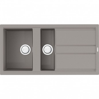 Мойка OMOIKIRI KITAGAWA 100-2-GR Artceramic/leningrad grey