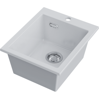 Мойка OMOIKIRI OMISHIMA 41-WH GLOSSY Natceramic/белый