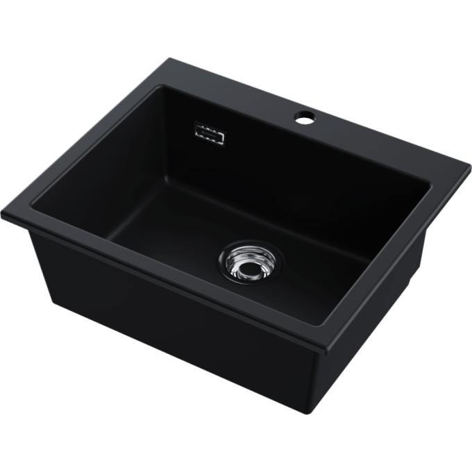 Мойка OMOIKIRI OMISHIMA 60-BL MATT Natceramic/черный 4997480