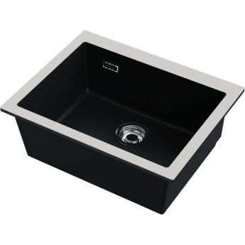 Мойка OMOIKIRI OMISHIMA 60-U-BL MATT Natceramic/черный