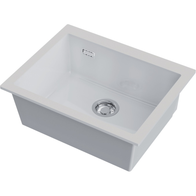 Мойка OMOIKIRI OMISHIMA 60-U-WH GLOSSY Natceramic/белый 4997512