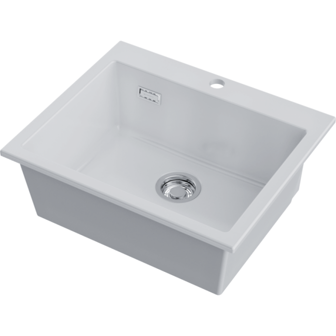 Мойка OMOIKIRI OMISHIMA 60-WH GLOSSY Natceramic/белый 4997466