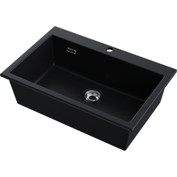 Мойка OMOIKIRI OMISHIMA 76-BL MATT Natceramic/черный
