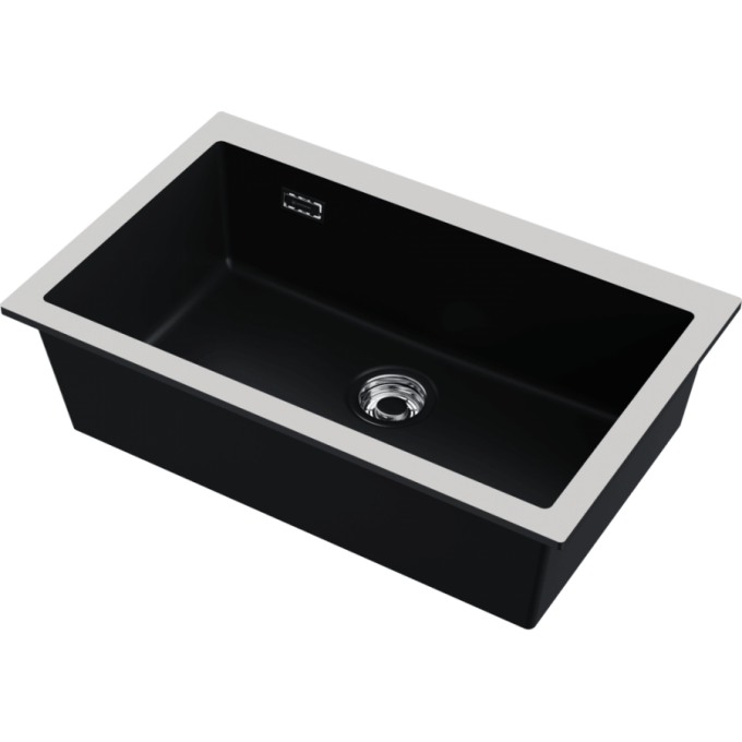 Мойка OMOIKIRI OMISHIMA 76-U-BL MATT Natceramic/черный 4997517