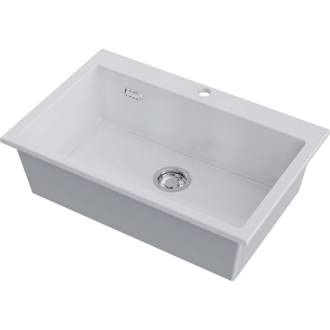 Мойка OMOIKIRI OMISHIMA 76-WH GLOSSY Natceramic/белый 4997483